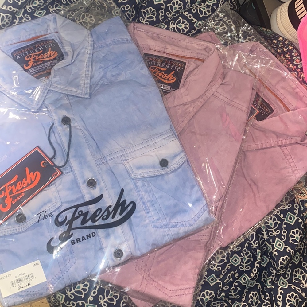 🛍The fresh brand- button up